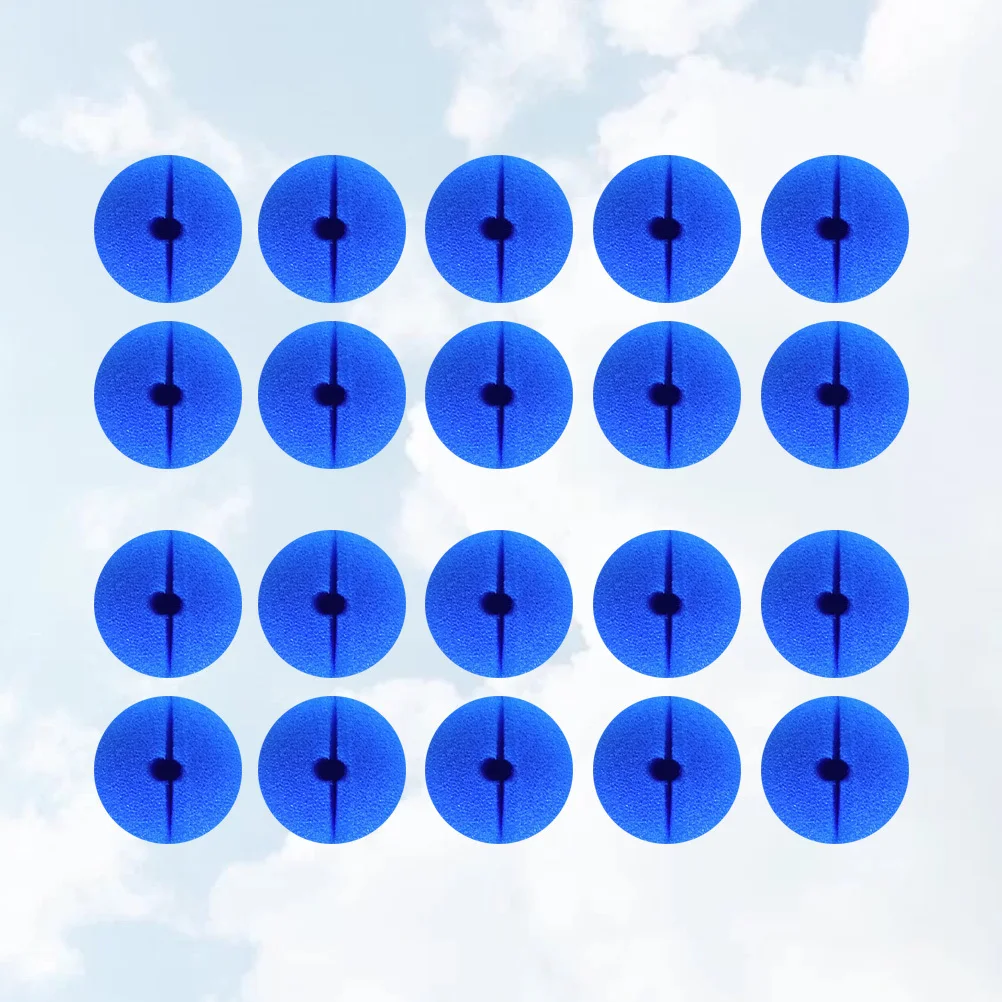 

50 шт., губка, нос клоуна, забавный прочный, один размер, красный, синий, желтый, костюм для вечеринки, реквизит для маскарада, праздника