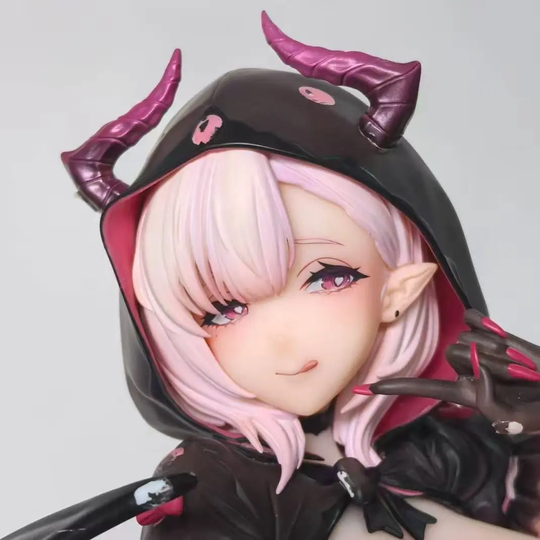 

Squatting Posture Gk Sister Succubus Tina High-Quality Hand-Made Animation Figure Two-Dimensional Beautiful Girl Collectible Toy