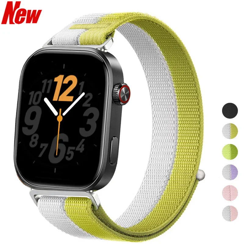 

New Elastic Nylon Strap For Redmi Watch 4/5/6 Women Men Sports Solo Braided Watch Band Loop For XiaoMi 8/9/10 pro