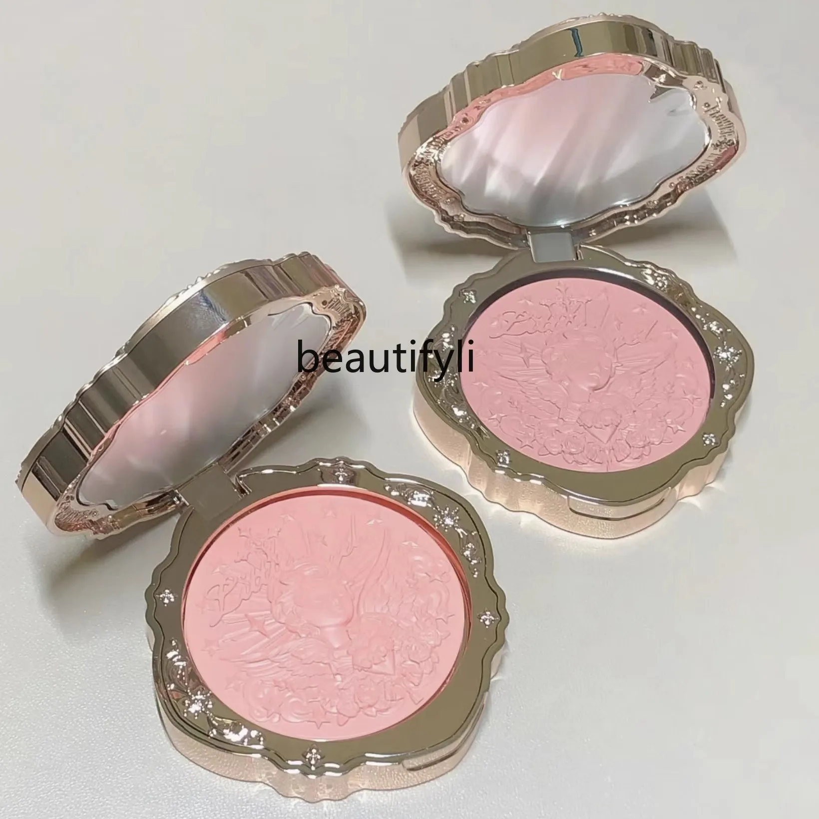 Flower Knowledge Angel Blush Cream Relief Expansion Shrinkage Color Atmosphere Moisturizing Concealer Brightening