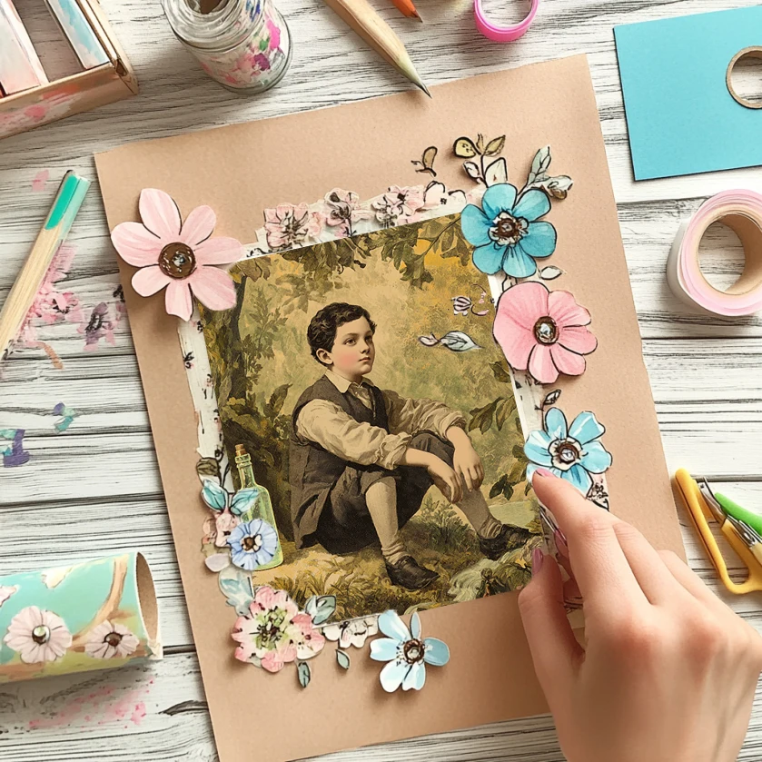 36 vellen 6 "x 6" plakboekpapierpakket: vintage astronomische kaarten voor scrapbooking, origami en hemelse junk journal.