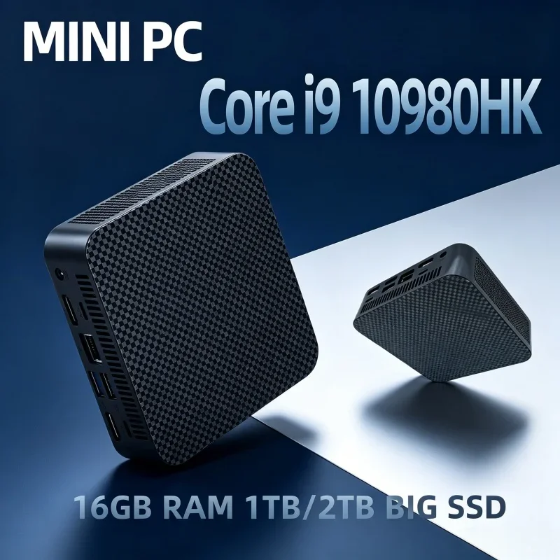 Ultra Compact 2026 Latest Mini Laptop i9-10980HK 8/16GB RAM SSD 4K WiFi6 BT5.2 Home & Office Computer