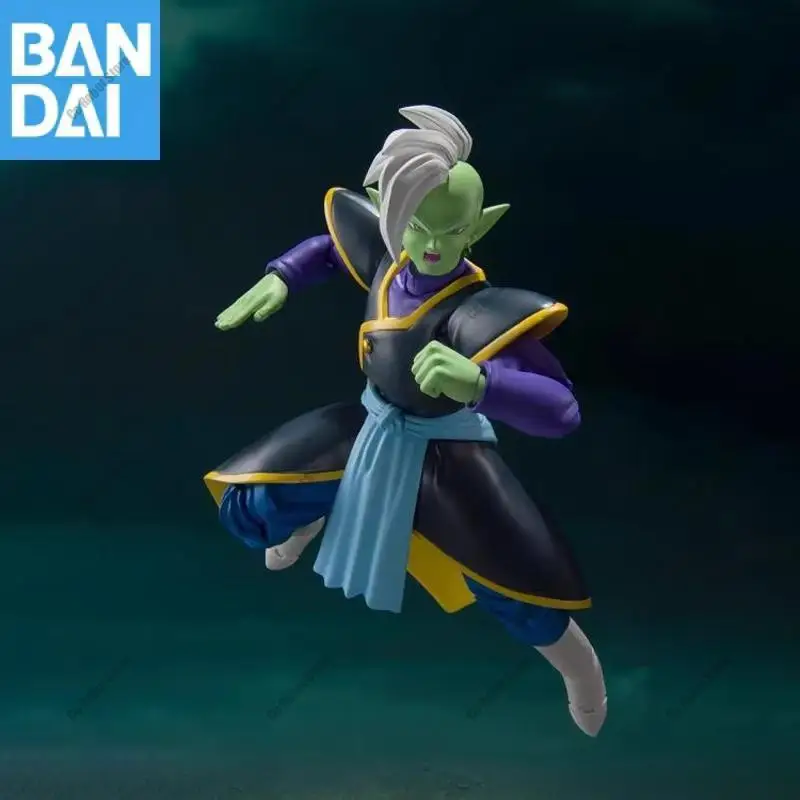 Echte Bandai S.h.figuarts Dragon Ball Super Zamasu 14Cm Pvc Original Anime Action Figur Modell Sammler Ornament Spielzeug Geschenk