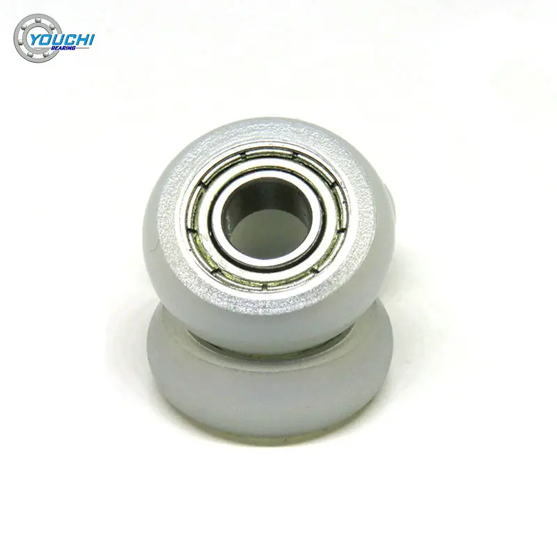 10pcs 6x18x6 3D Printer POM Coated Guide Wheel Pulley BSR68618-6 Polyformaldehyde Bearing Roller 6*18*6 Plastic Bearing