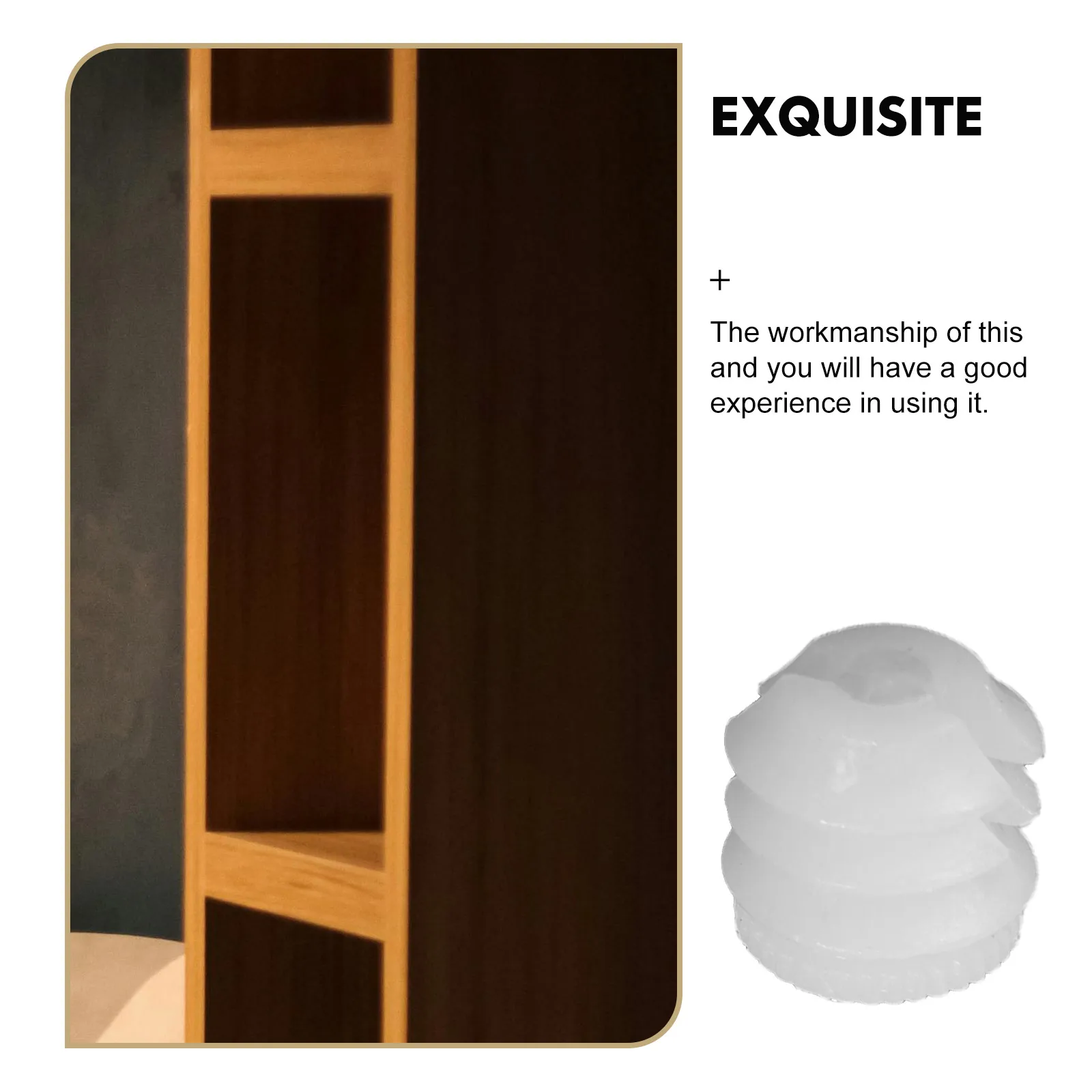 100PCS Furniture Connector Fittings HighStrength Nylon Nuts Assembly Preinserted Hardware Screws Durable EasyAssembly