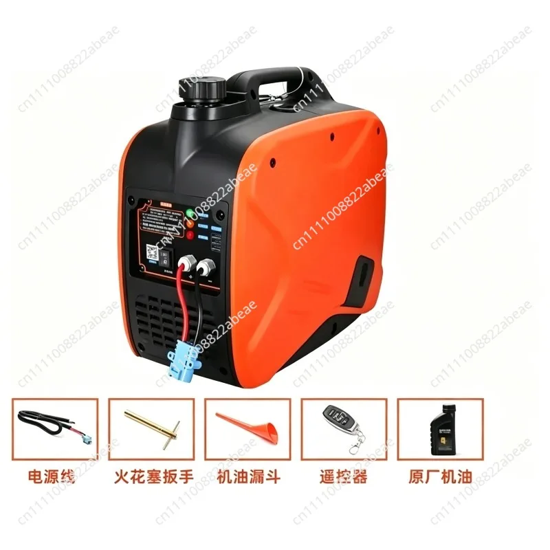 Truck 24V Generator Car Parking Air Conditioning Gas oline Portable Automatic t High Power DC 24V5 Liter Fuel Tank 3000 Watts