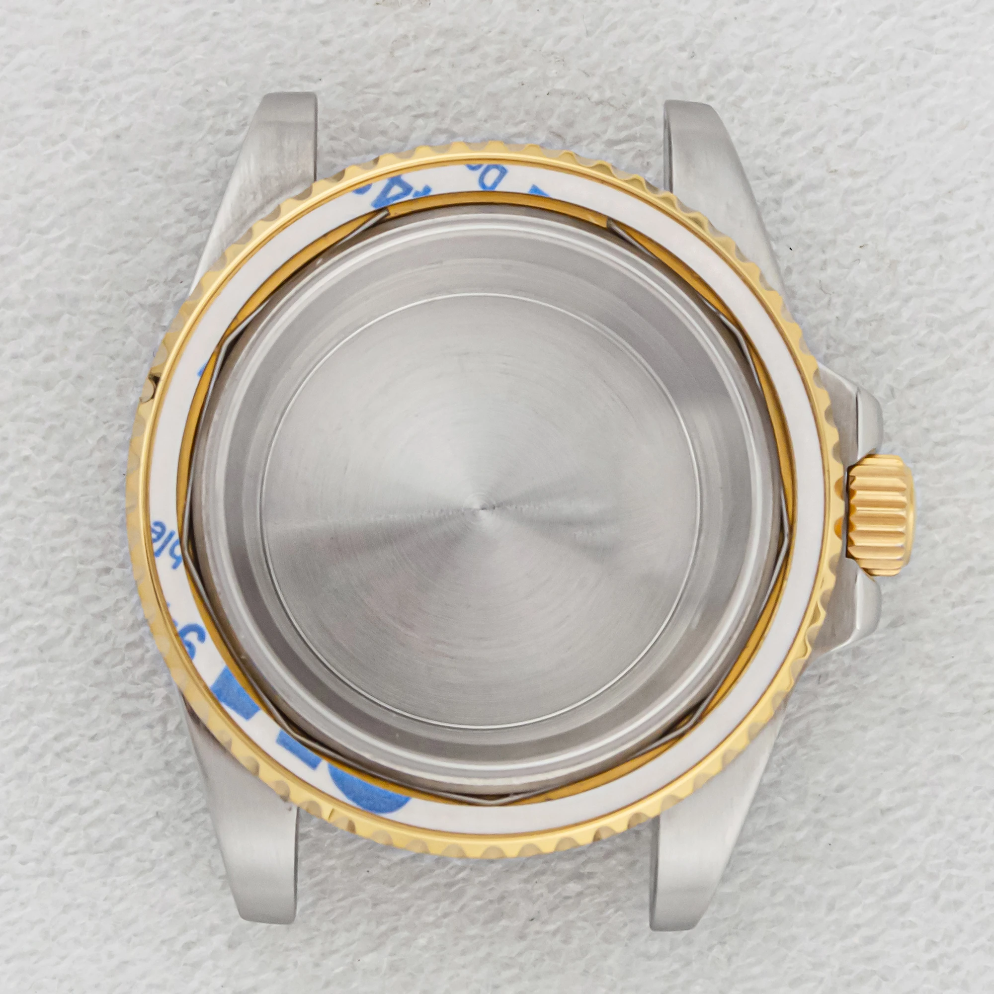 40mm Watch Case Stainless Steel Sapphire Glass 5ATM Waterproof Fit SUB GMT Case NH34 NH35 NH36 Mechanical Automatic Movement