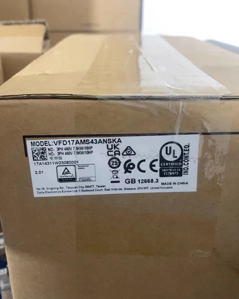 Brand new VFD17AMS43ANSAA inverter