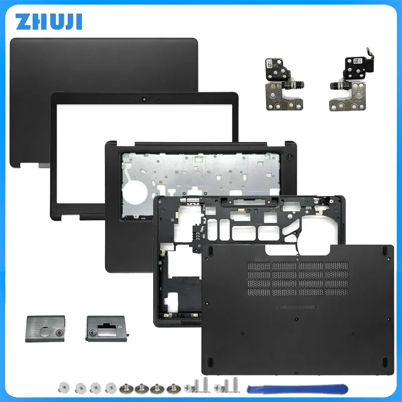 

Replace Cover For Latitude E5450 5450 LCD Back Cover Front Bezel Palmrest Upper Bottom Case Hinges 0JX8MW 0T56G8 No Touch