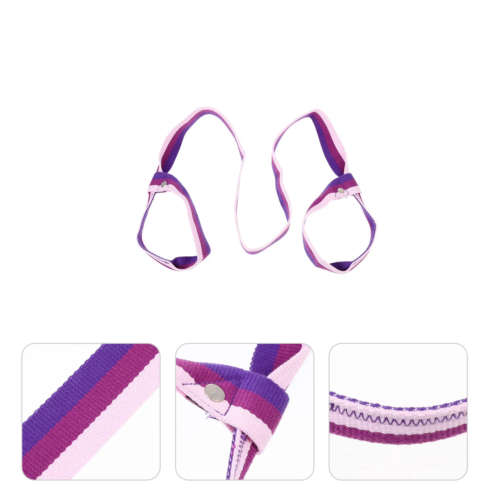 

BESPORTBLE Adjustable Yoga Mat Strap Cotton Carrier Sling Lightweight Portable Fitness Accessory for Stretching Physical Therapy