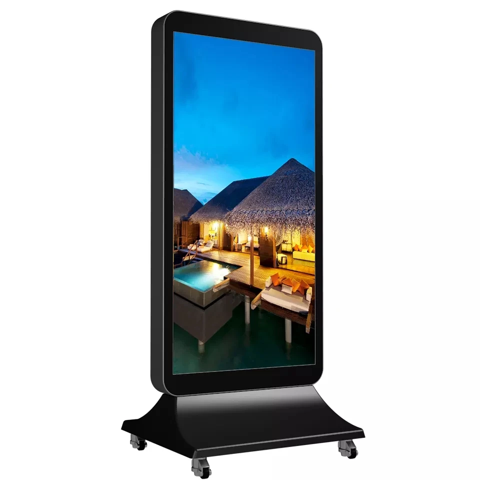 واي فاي التحكم ملصق Led الإضاءة في الهواء الطلق القطب عرض شاشة الإعلان شاشة التجزئة في الهواء الطلق ملصق