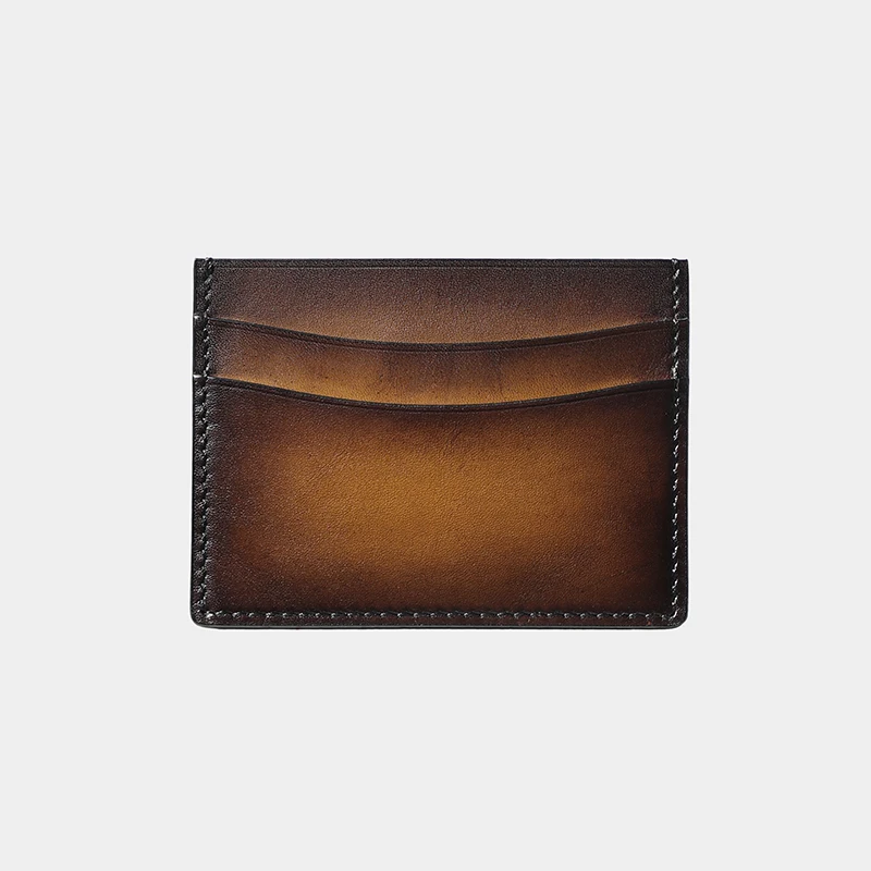DIMY 2026 real pickup bag men's top layer cowhide women's mini small card holder ID card bank credit card business card holder