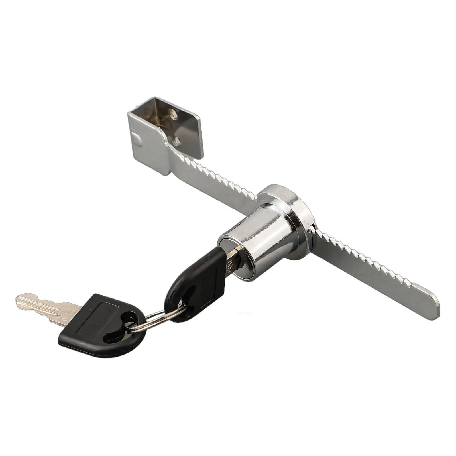For Glass Display Box Zinc Alloy Glass Lock Sliding Showcase Lock Comfortable Grip Smooth Exterior Thickened Design
