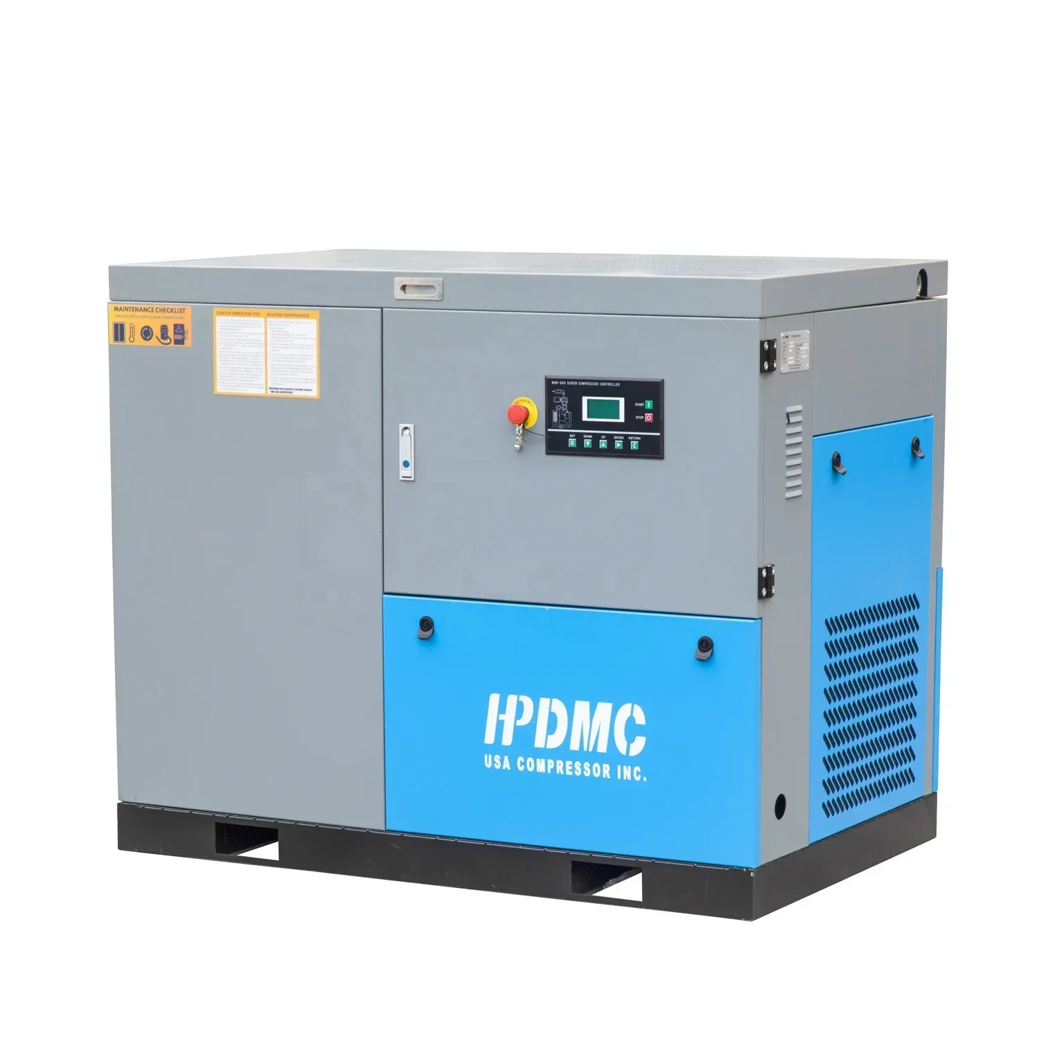 22KW Rotary Screw Air Compressor 125 CFM 125 PSI  208-230V 60HZ 3 Phase Air Compressed System