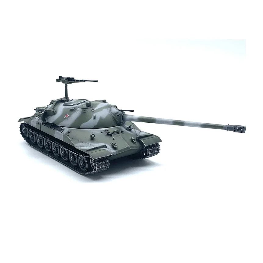 1/72 Soviet IS-7 heavy tank, snow coating, metal barrel, finished model ornaments