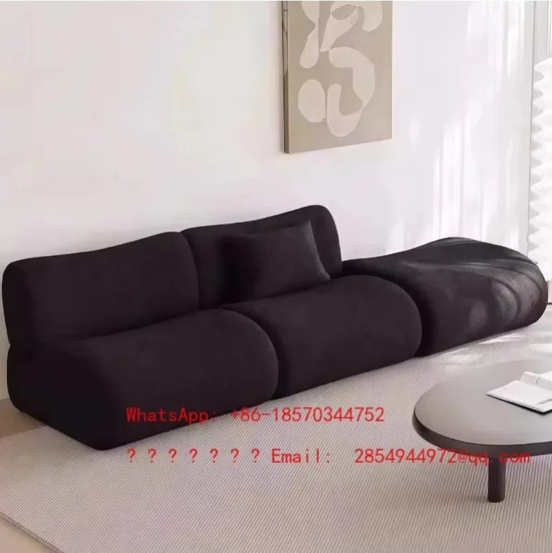 2027    Modern Minimalist Fabric Sofa with Free Splicing and Multifunctional Design, Suitable for Living Room Placement