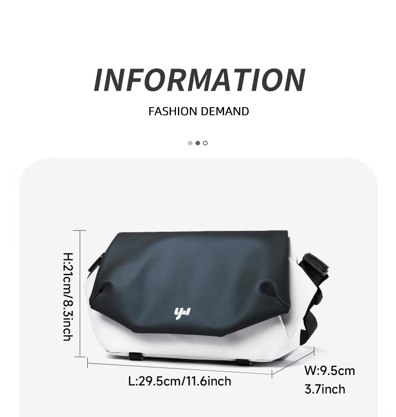 MATE ELAN Stilvolle Männer Umhängetasche Oxford Wasserdichte Umhängetasche Umhängetasche Tragbare Teenager Büchertasche Reise 9,7 zoll iPad Tasche – Detail 12