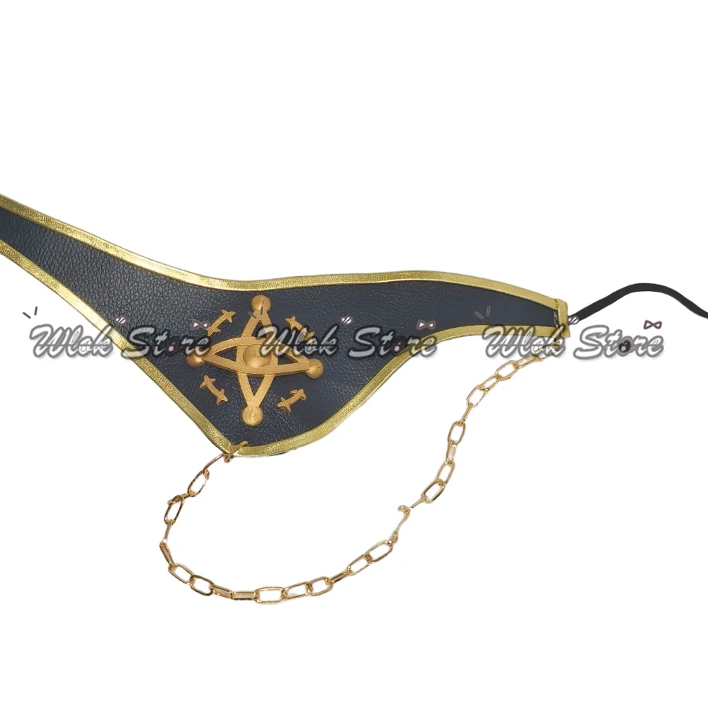 Spiel Honkai Star Rail Anaxa Cosplay Eepatch Ohrring Tattoo Aufkleber Anaxagoras Cosplay Zubehör Für Halloween Party Männer Frauen