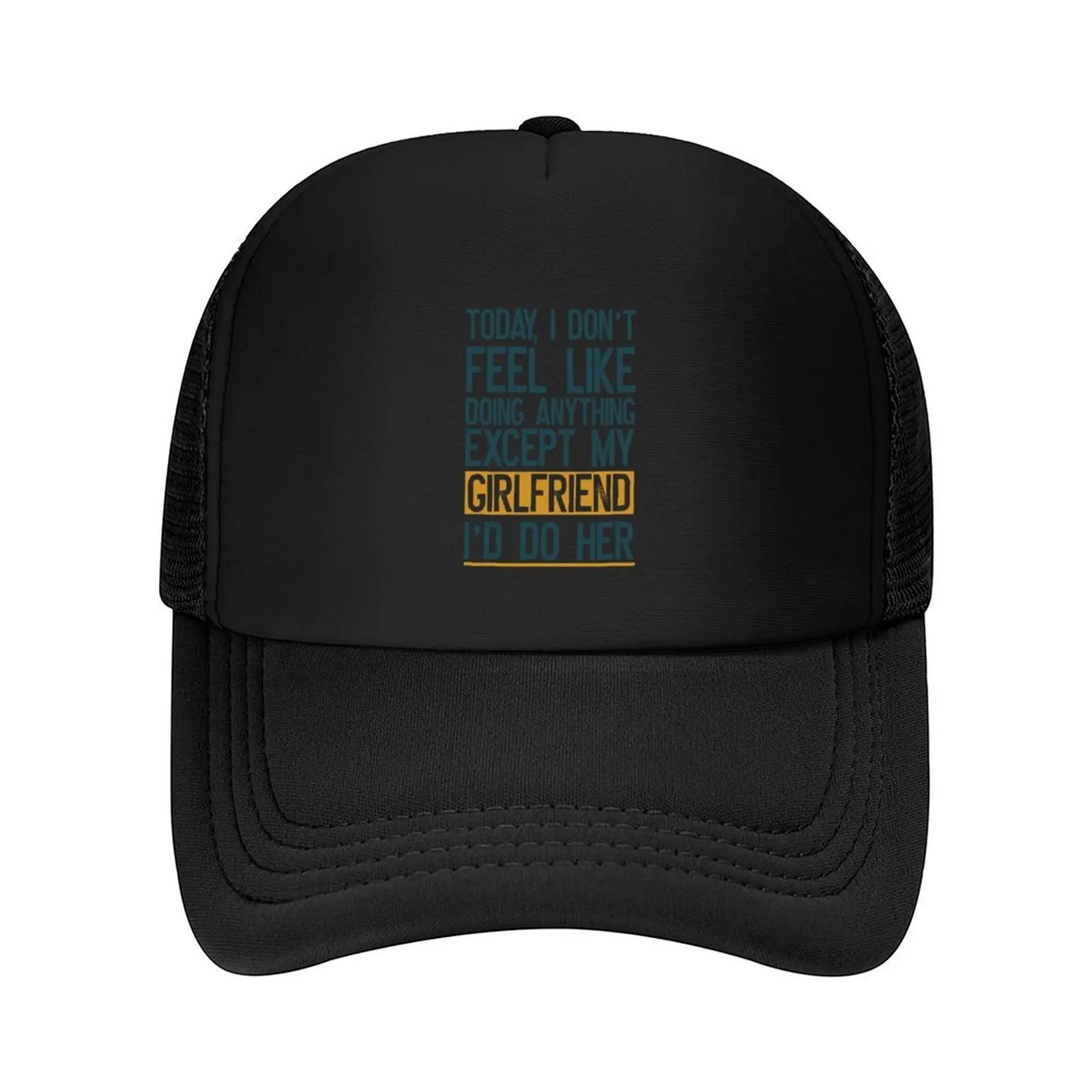 

Boyfriend Funny Quote - Funny Boyfriend Baseball Cap luxury woman cap Horse Hat Sunhat beach hat Men Luxury Brand Women's