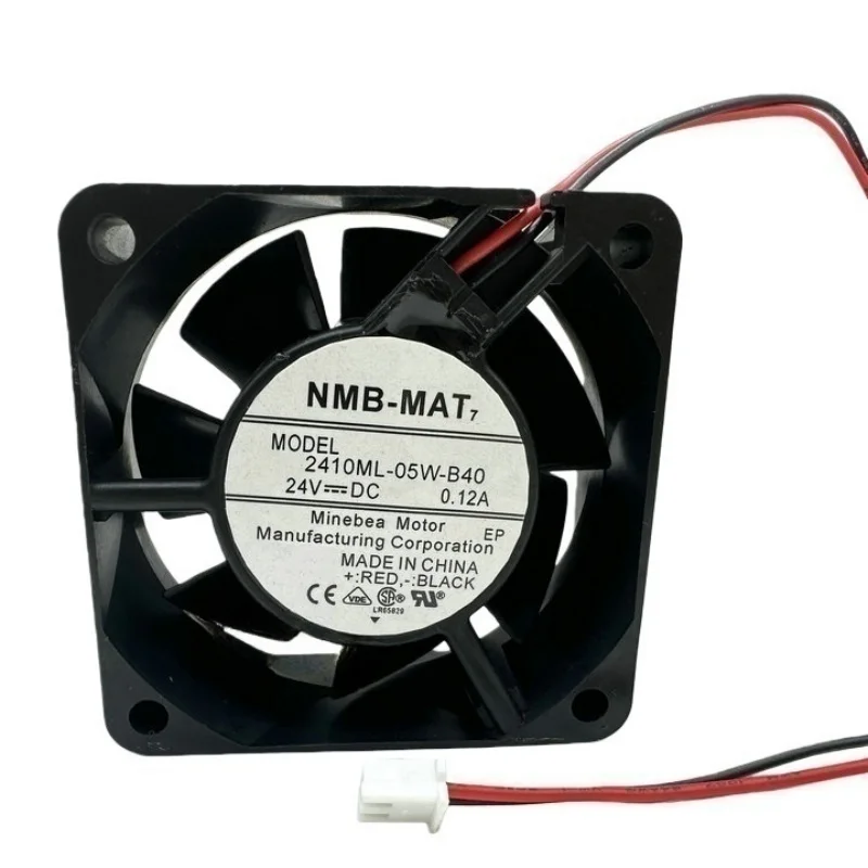 2410ML-05W-B40 Ventilateur SANS BALAIS 24VDC 0.12A 60x60x25mm Ventilateur de refroidissement pour variateur servo 2410ML-05W-B49