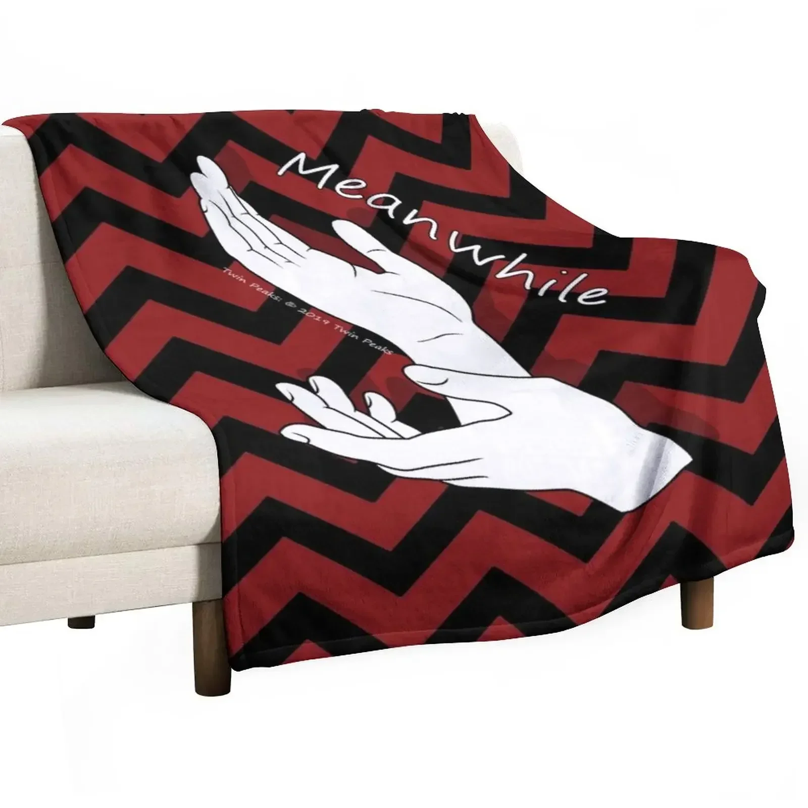 

Twin Peaks - Meanwhile Throw Blanket Travel for sofa Blankets