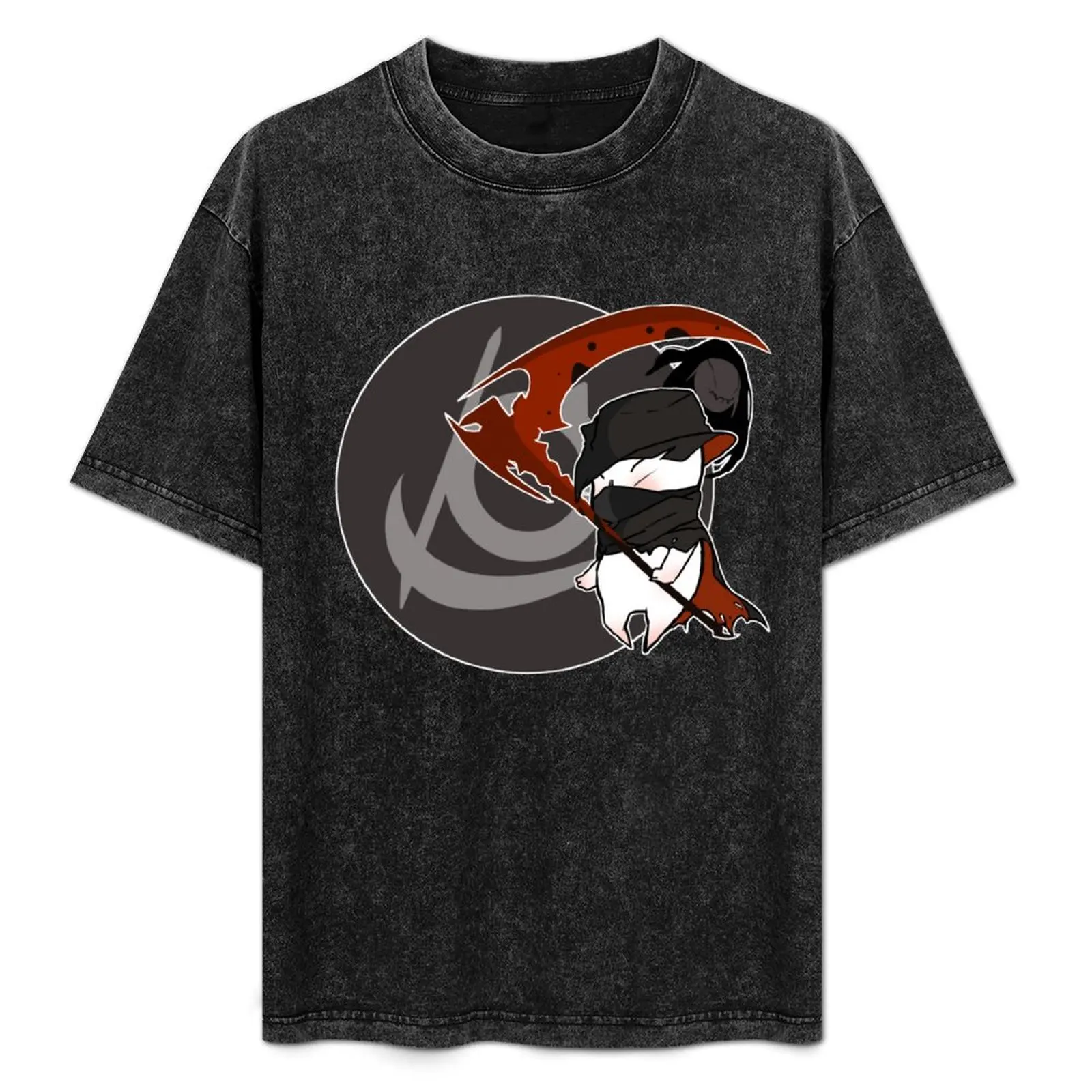 

REAPER MOOGLE FFXIV T-Shirt Casual Loose Short Sleeve Tee for Men