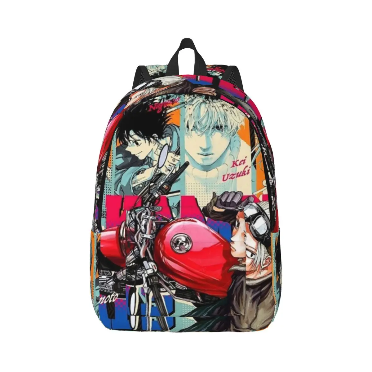 

Sakamoto Days Durable Canvas Day Backpack - Functional and Fashionable Backpack for Teens, Adults, and Students