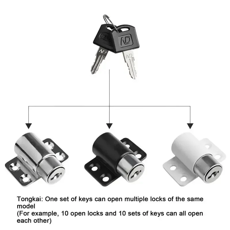 ZEXEF Sliding Door Window Locks With 2 Keys Baby Child Safety Protection Antitheft Door Window Security Lock Catches Set Candado