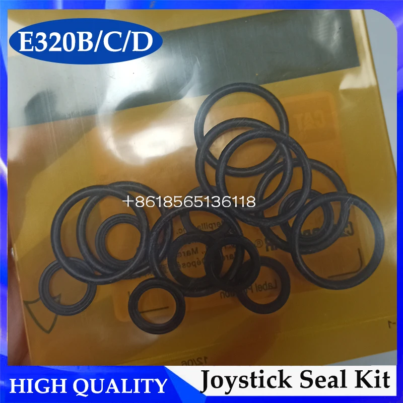 

E320B/C/CL/D E325B/C/CL/D Joystick Seal Kit for Caterpillar CAT320/325B/C/D Excavator Pliot Valve Oil Seal