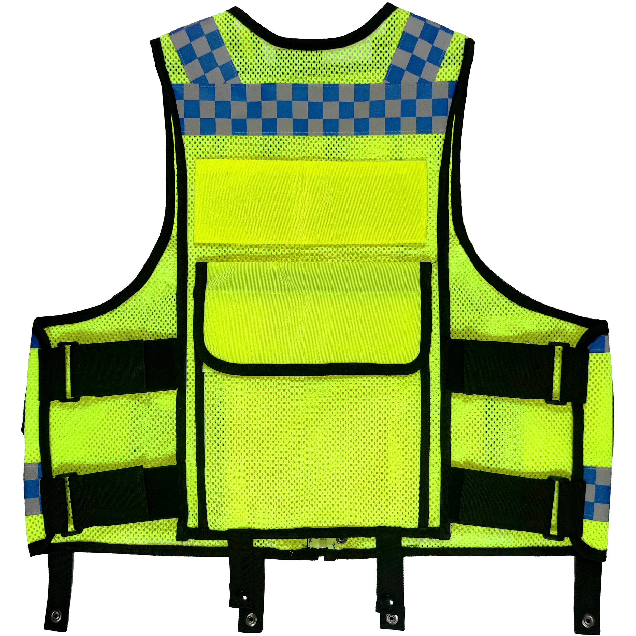 High Visibility Reflective Vest Mens Construction Worker Night Runner Safety Vest