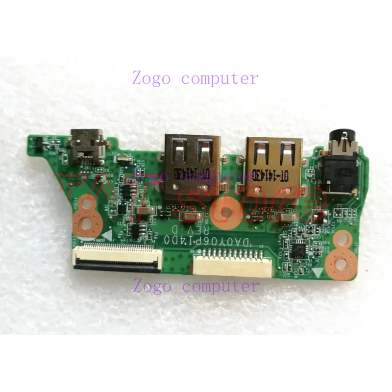 original 761971-001 for HP Chromebook 11 G2 I/O USB Audio MCRO USB Ports Board with Cable DA0Y06PI4D0 test good free shipping