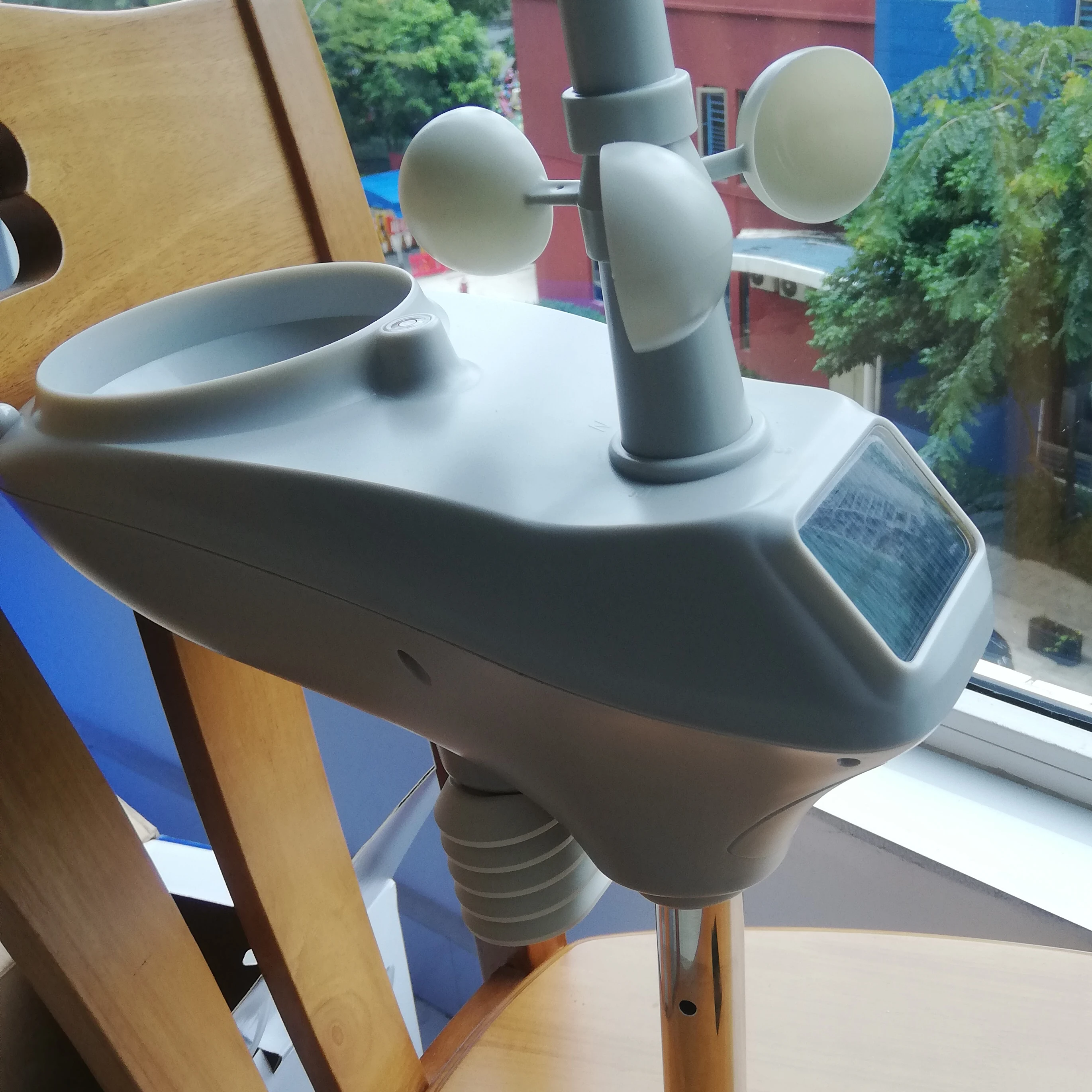 

Метеостанция Wi-Fi с датчиком скорости ветра | Датчик направления ветра, температуры и влажности