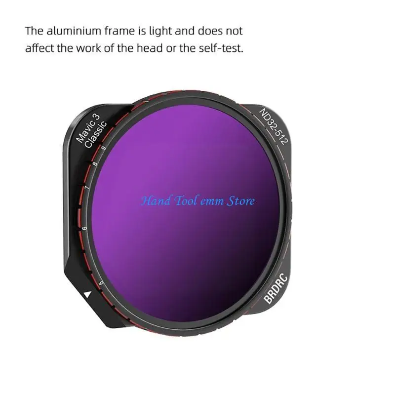 

H37F Concept Filter Camera Lenses Filter Waterproof for 3Classic ND4-ND32 ND32-ND512