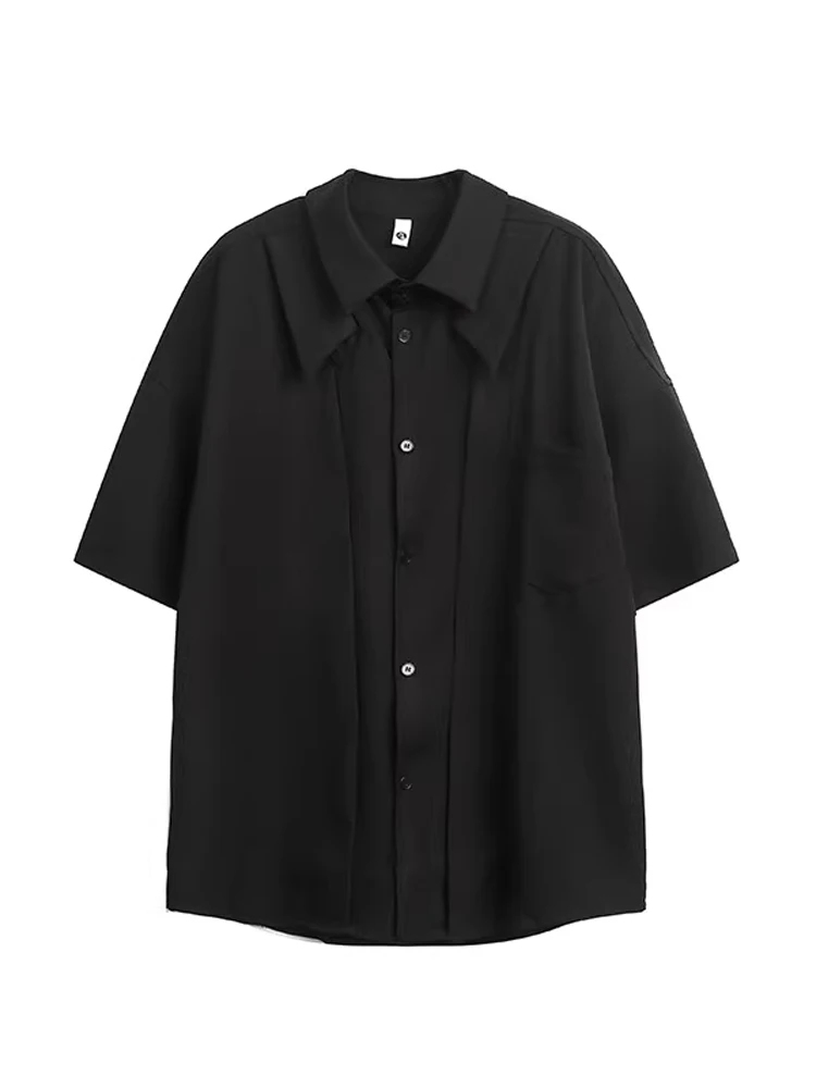 

White ort Sve Men's irt Cool Feeling Summer Cleanfit Premium Design Loose Fit Breathable Polyester Nylon Cosite Fiber