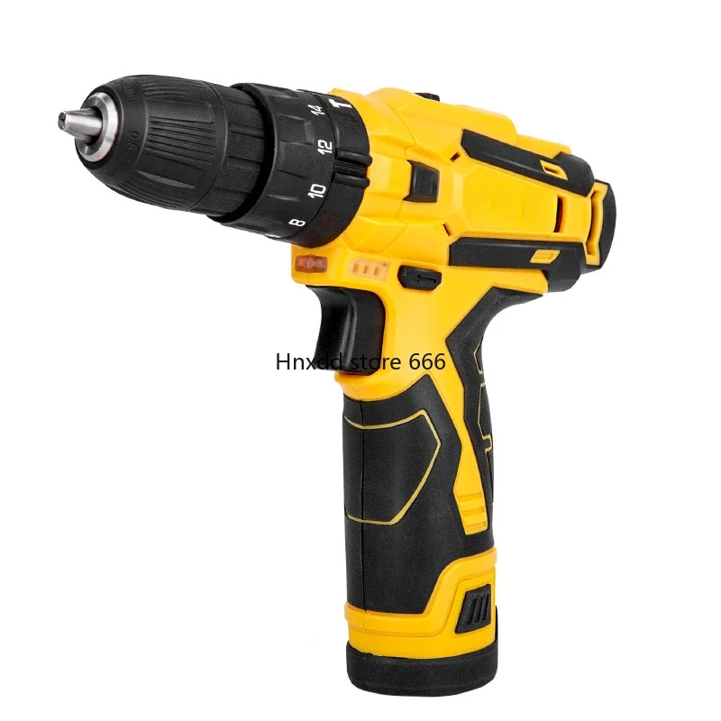 Electric drill high power household charging hand electric drill brushless lithium battery impact pistol drill