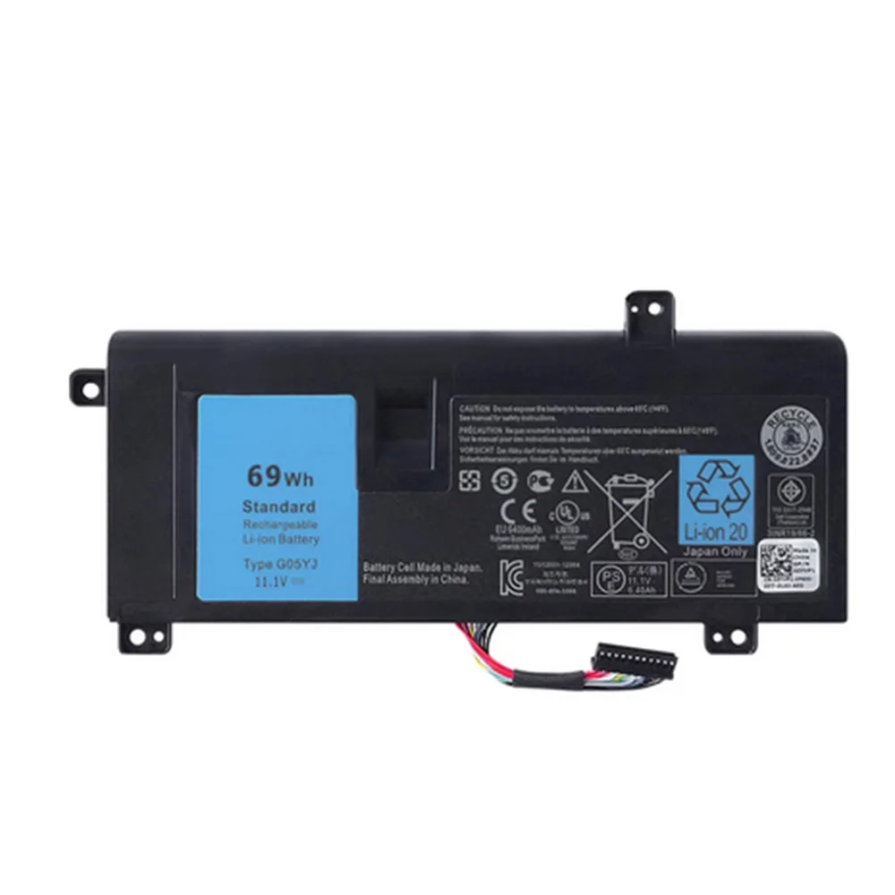 Imagem -04 - Bateria do Portátil para Dell 14 A14 M14x r3 r4 Série P39g Alw14d1528 Go5yj Y3pn0 8x70t 11.1v 69wh G05yj