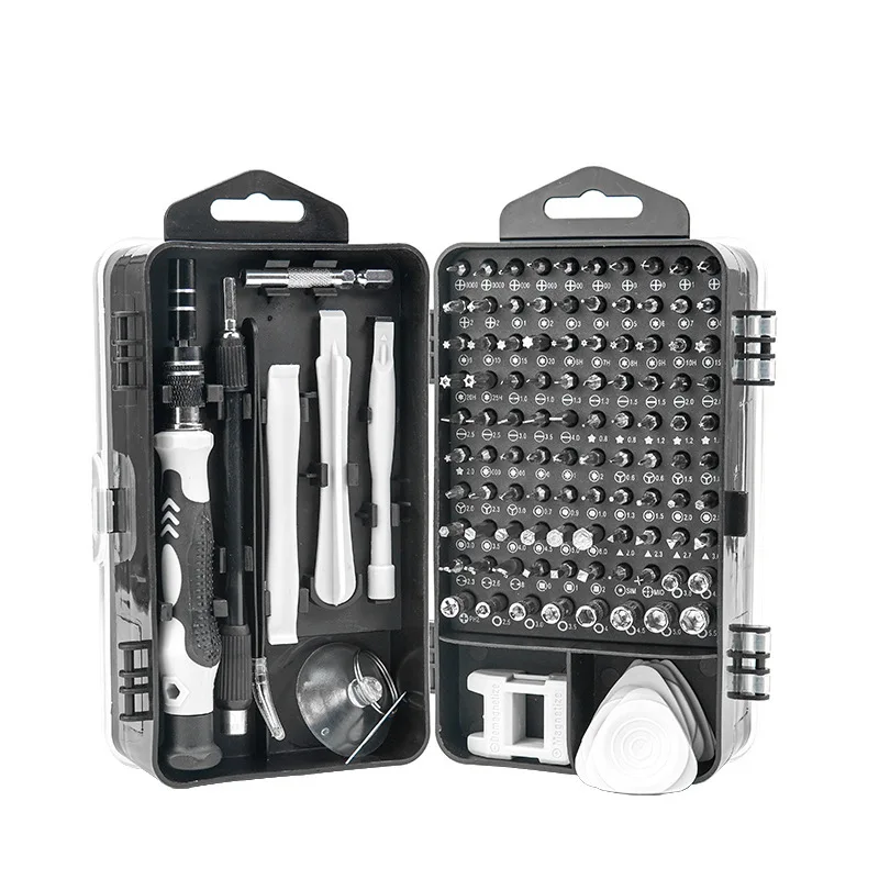 

115 in 1 screwdriver set, complete set of mobile phone repair tools, screwdriver set