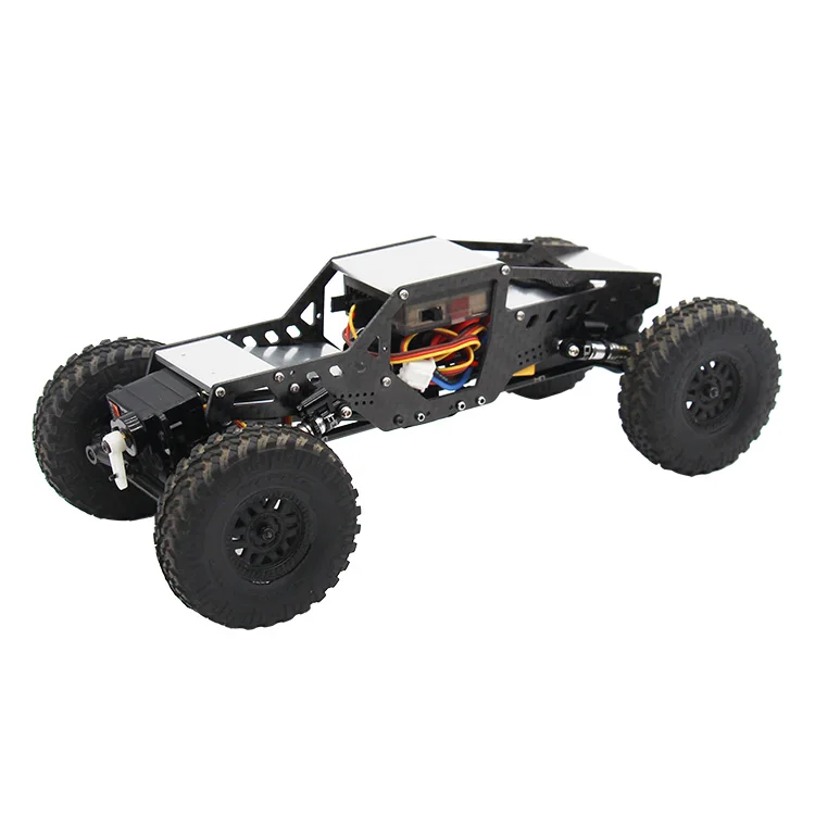 Hot Racing Graphite LCG Rock Crawler Conversion Chassis for Axial SCX24 vehicles