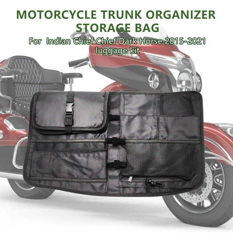 

Motorcycle Storage Bag for Indian Chief Chief Dark Horse 2015 2016 2017 2018 2019 2020 2021 Luggage Kit Motorbike Tool Glove Bag