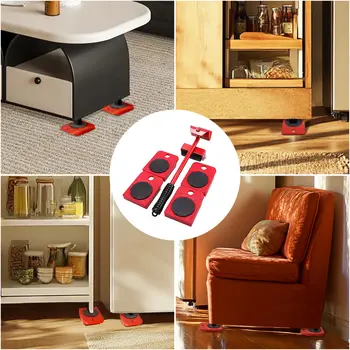 家具搬運器重型家具搬運運輸滾輪套裝重型搬運工具家具搬運滾輪 10 最佳銷售 搬家家具幫手 - №2