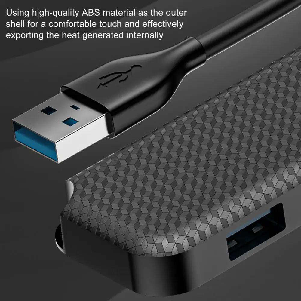 Plug Play Docking Station Docking Station for Laptop Usb 3.0 Hub 4-port Multifunctional Docking Station High-speed Data Transfer