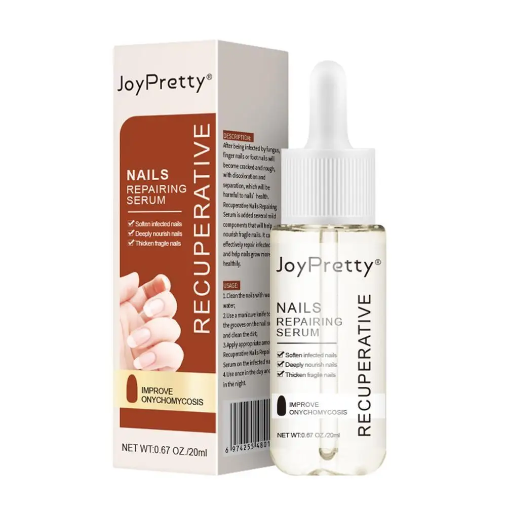 20ml Repairing Serum Nails Repairing Serum From Nourishing Nail Nails Serums 7 Day Protects Discoloration Toenail T5G4