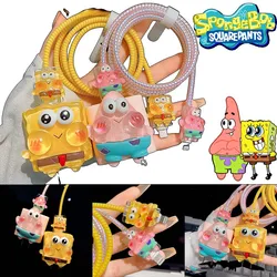 SpongeBob Patrick Star Ochrona kabla USB dla Iphone 18 20 W Oryginalna osłona ładowarki Osłona linii danych Rękaw ochronny Nowy