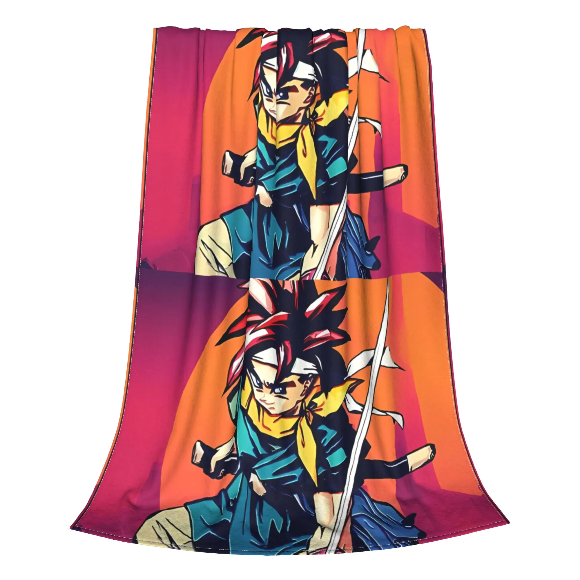 1PC Fantasy Time  Chrono Trigger Home Room Decorations Winter Blankets For Adults Bedding Home Interior Sofa Knee