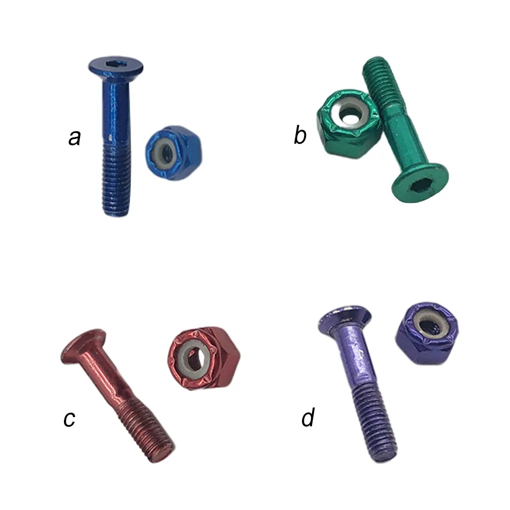 Skateboard Screw Longboard Mounting Screws Bolts Nuts Hardware Kids