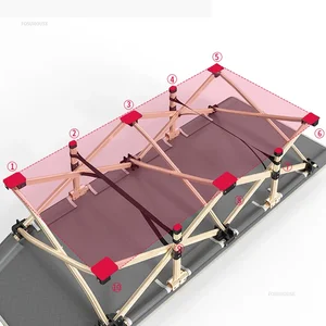 Katlanır yatak tek kişilik avrupa kahvaltısı, pamuk dolgulu takviyeli yataklar, hafif, lüks, yatak, metalin odaya katlanması Lüks yatak takımları için en iyi 10 satış-no. 10