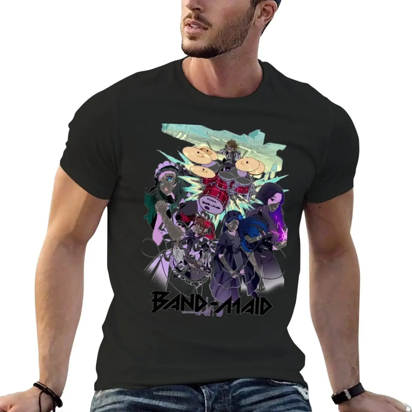 

Band Maid Japan T-Shirt Blouse vintage t shirts anime figures mens funny t shirts