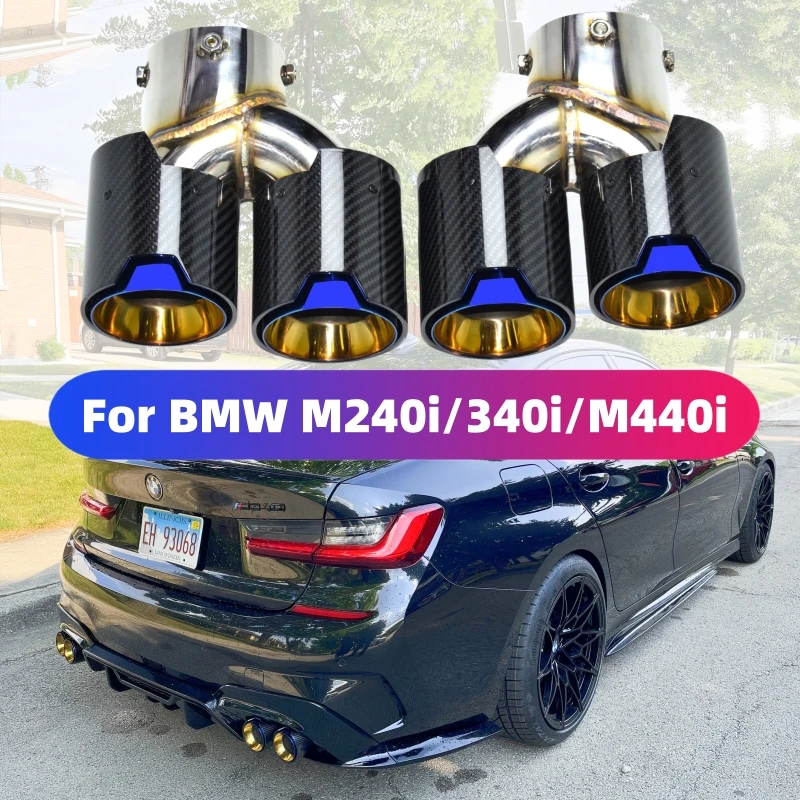 For BMW G20 G21 M340i G42 M440i G22 M240i muffler M performance