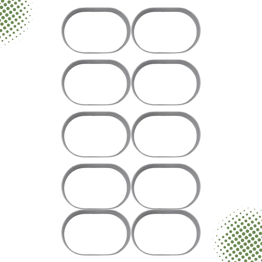 

10Pcs Cheese Mold Stainless Steel Eco Friendly Creative Baking Helper for Chocolate Cake Candy Fondant Cheese Mold