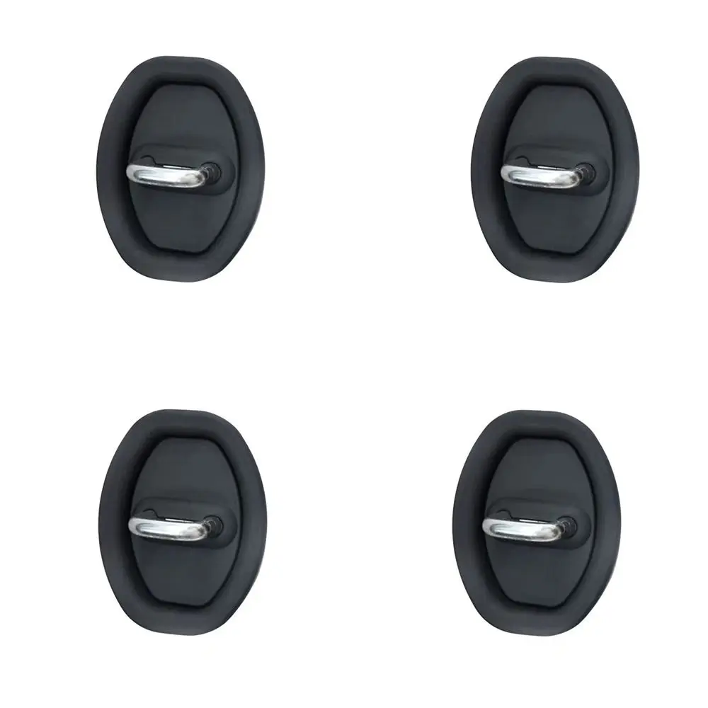 Silicone Interior Door Handle Lock Knob Cover Wear Resistant Car Universal Waterproof Durable Automotive Interior Accessories